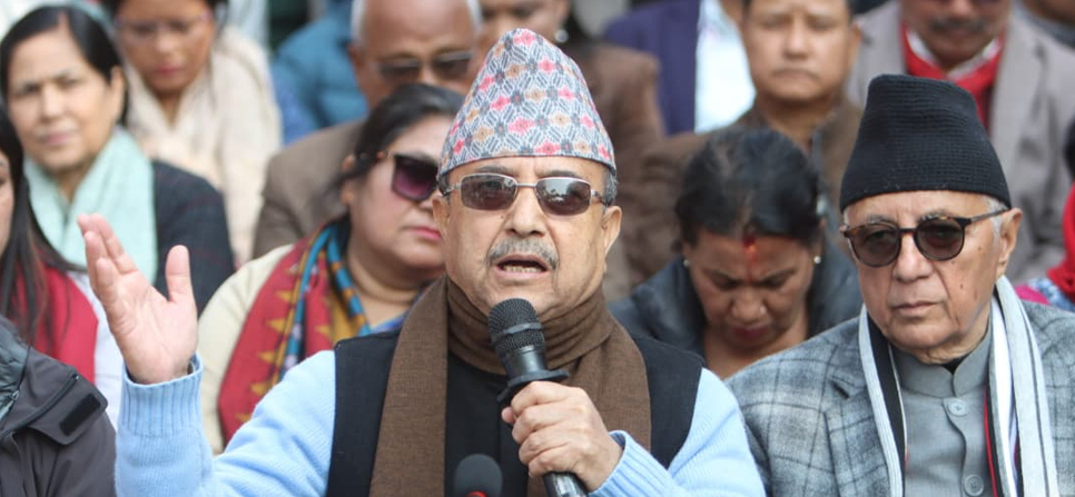 षड्यन्त्रमा लागेर निर्वाचन आयोगले गलत निर्णय गरेमा देशव्यापी आन्दोलनमा जान्छौँ : पूर्णबहादुर खड्का