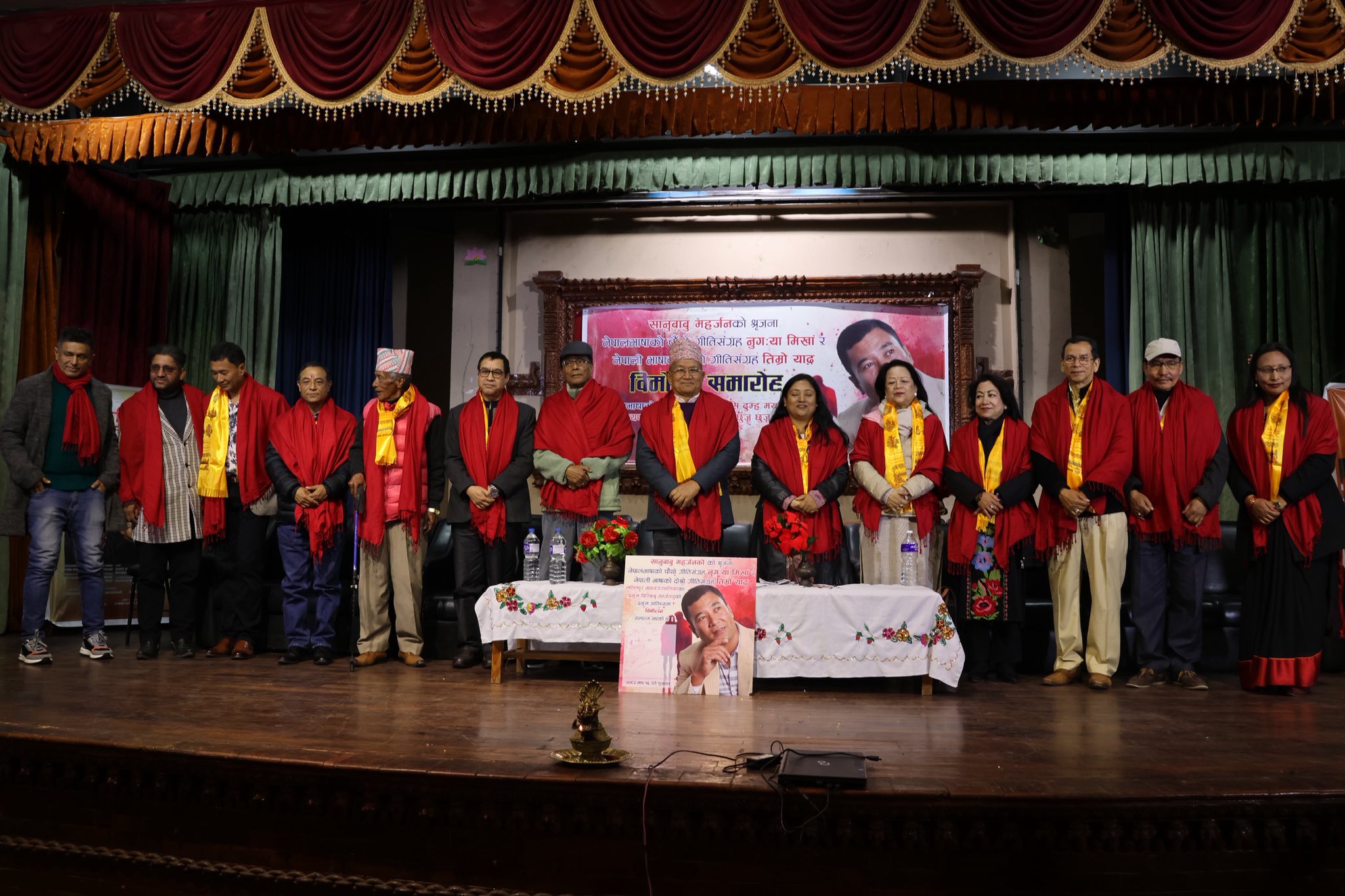 गायक सानुबाबु महर्जनको नेपाली र नेपाल भाषाको दुई एल्बम सार्वजनिक