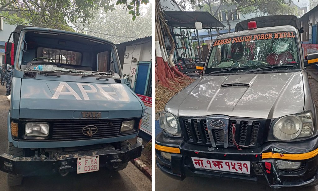 सशस्त्र प्रहरीमाथि आक्रमण गर्ने चार व्यवसायी पक्राउ