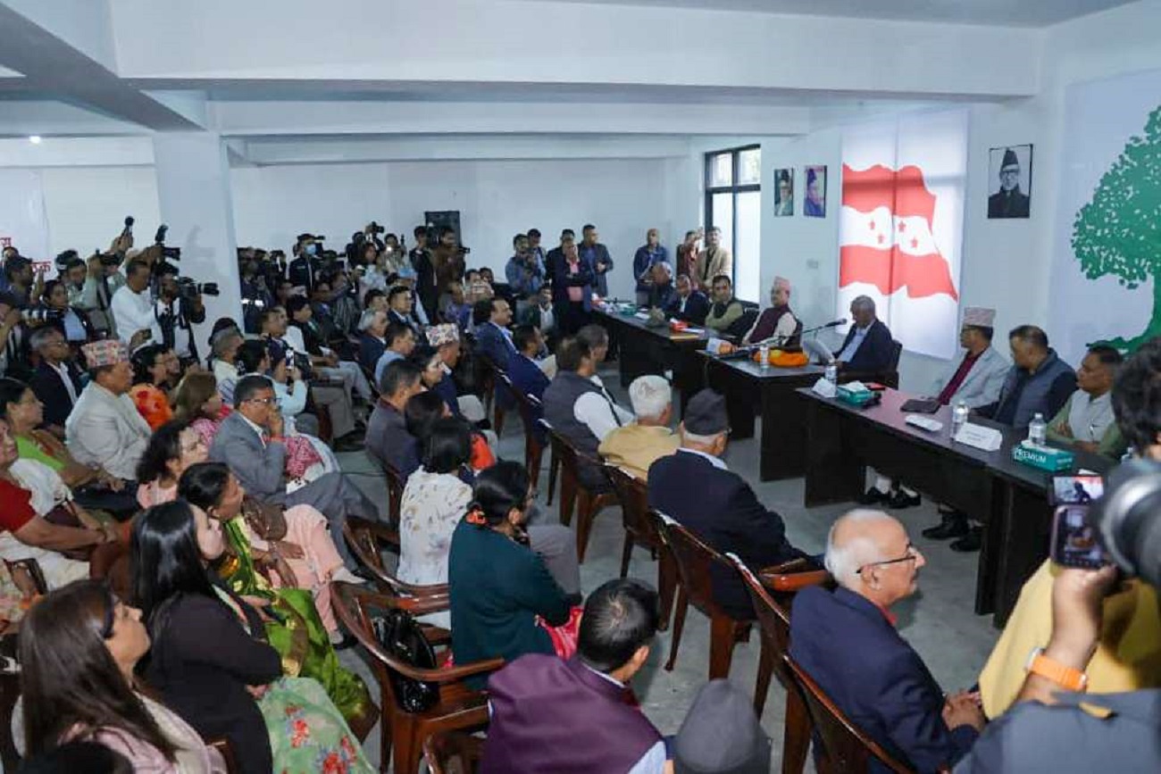 कांग्रेस केन्द्रीय कार्यसमितिको बैठक आज पनि बस्दै