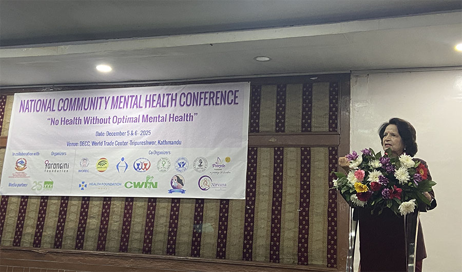 आध्यात्मिक जीवनशैली मानसिक स्वास्थ्य सुधारका लागि उपयोगी हुन्छ – स्वास्थ्यमन्त्री डा गौतम